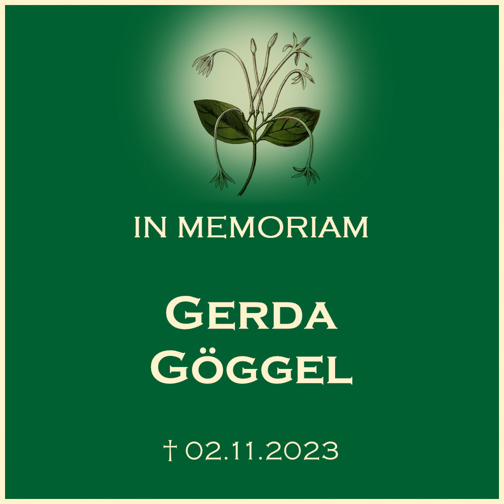 Gerda Goeggel Urnewahlgrab 71723 Grossbottwar Friedhofstrasse